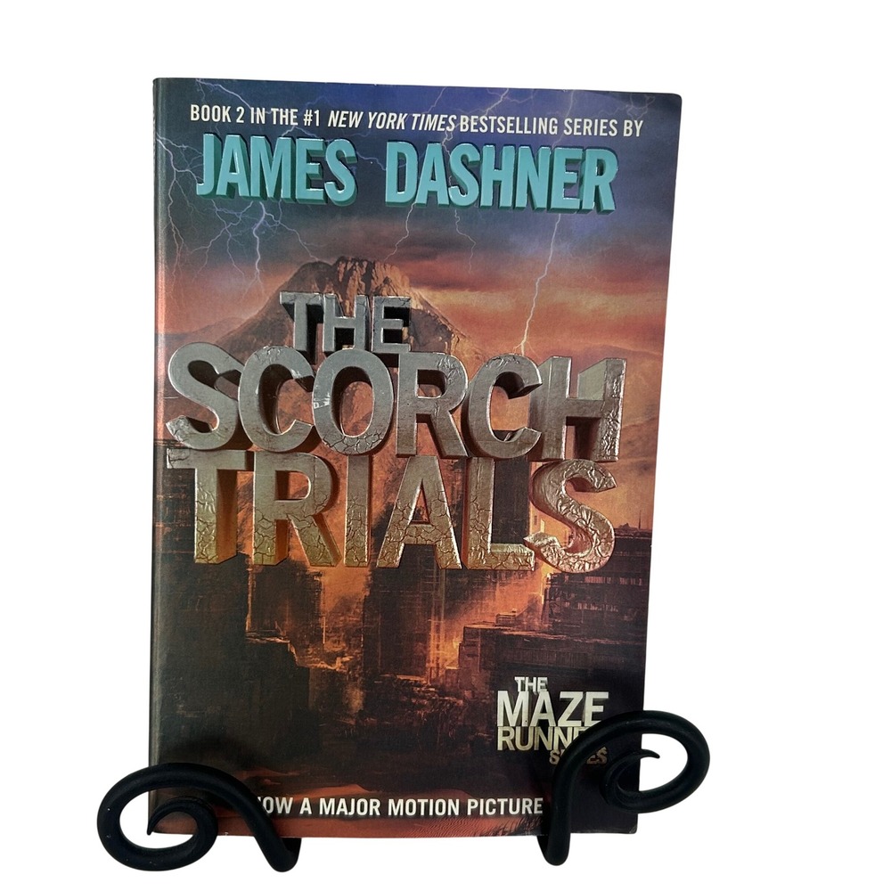 The Scorch Trials James Dashner Maze Runner Series Book 2 Paperback YA Dystopian